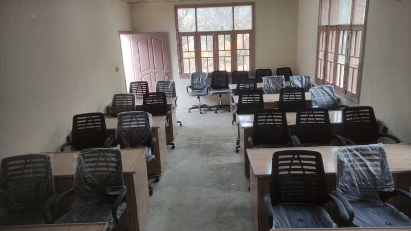 The Sunrise School computer lab